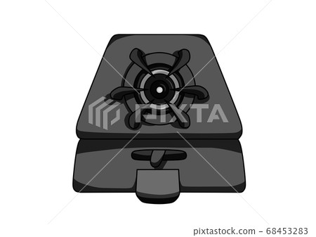 Haunted gray bite gas stove 68453283