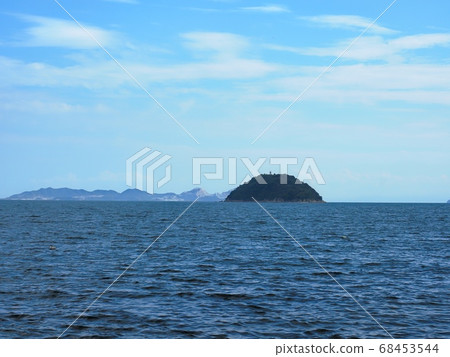 The scenery of Harima Nada seen from the coast of Tsubo, west of Aioi Bay The scenery of Harima Nada seen from the coast of Tsubo, west of Aioi Bay 68453544