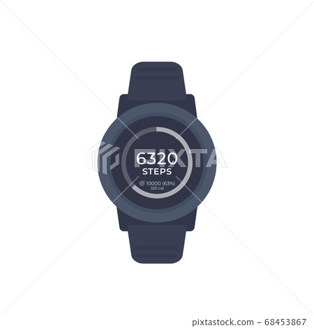 Smart watch with fitness app, activity tracker Smart watch with fitness app, activity tracker 68453867