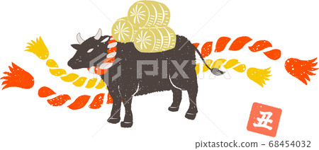 新年的卡片材料 新年的卡片材料 68454032