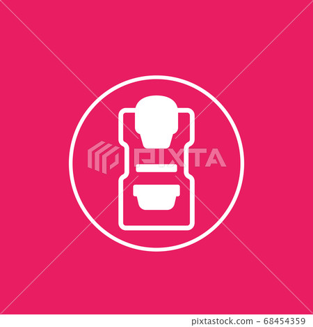 Mammography machine icon, vector 68454359