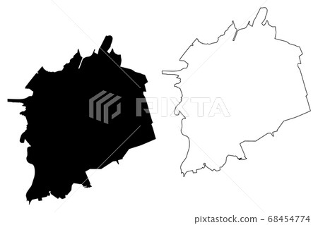 Saltillo City (United Mexican States, Mexico, 68454774