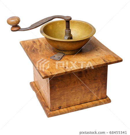 Antique manual coffee grinder Antique manual coffee grinder 68455341