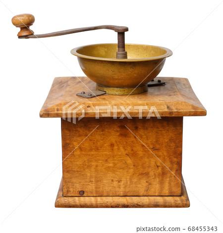 Antique manual coffee grinder Antique manual coffee grinder 68455343