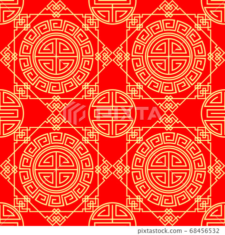 Seamless japanese traditional pattern 68456532