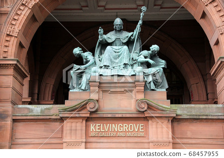 Saint Mungo Statue at Glasgow Museum and Art Saint Mungo Statue at Glasgow Museum and Art 68457955