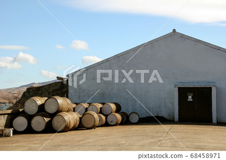 Scotch Whisky Distillery Isle of Islay Scotland 68458971