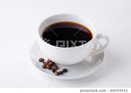 white coffee mug on a white background. Coffee white coffee mug on a white background. Coffee 68459432