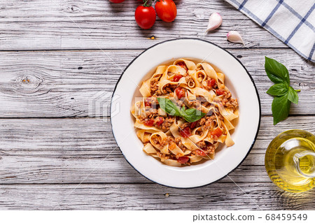 Traditional italian pasta bolognese Traditional italian pasta bolognese 68459549