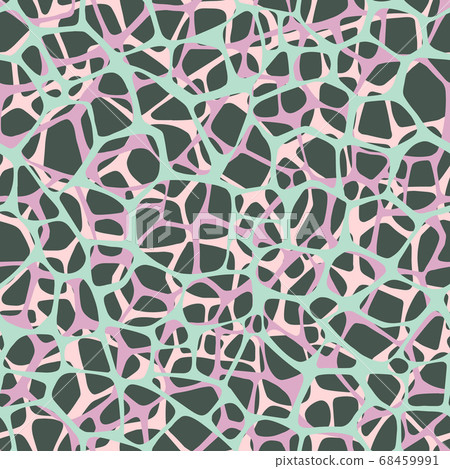 Abstract shapes seamless pattern. Abstract shapes seamless pattern. 68459991