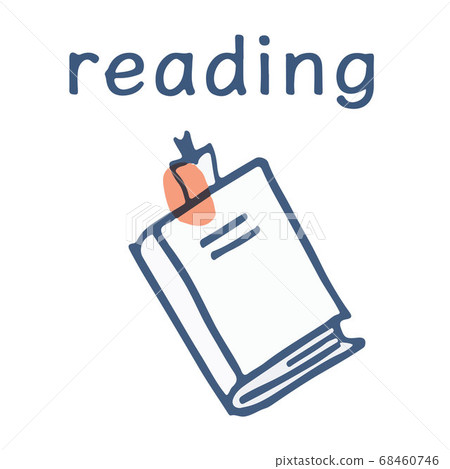 書籍和書籤文字 書籍和書籤文字 68460746