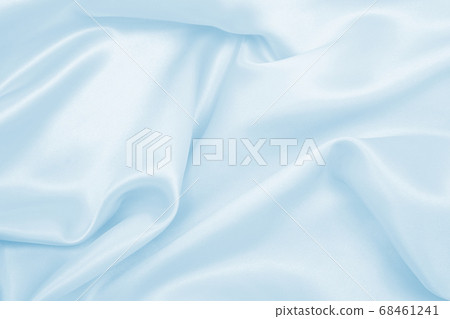Smooth elegant blue silk or satin luxury cloth Smooth elegant blue silk or satin luxury cloth 68461241
