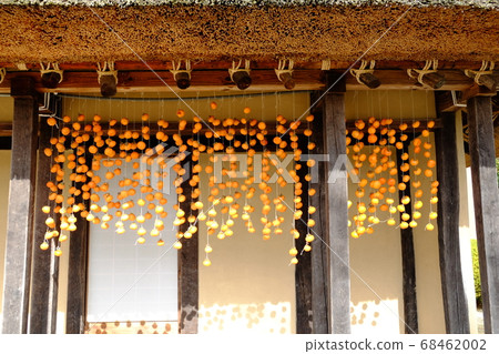 Private house and dried persimmon Private house and dried persimmon 68462002