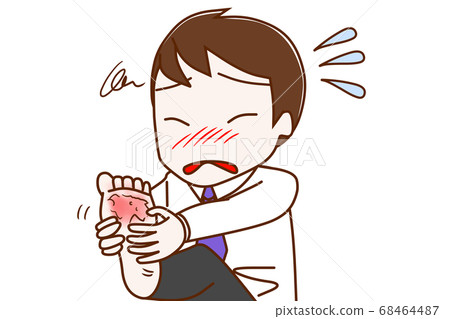 腳癢又辣的男人 68464487