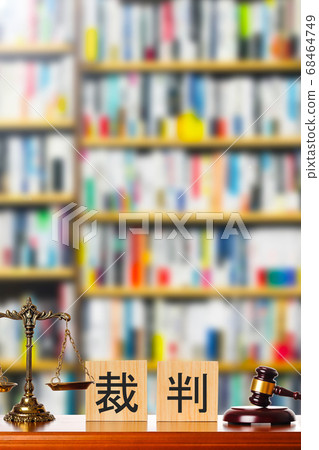 Trial and bookshelves background Trial and bookshelves background 68464749