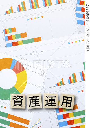 資金管理和圖表 68464787