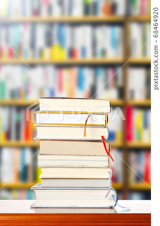 Stacked books 68464920