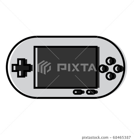 Isolated joystick icon Isolated joystick icon 68465387