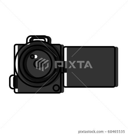 Isolated video camera icon Isolated video camera icon 68465535