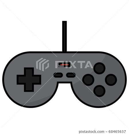 Isolated joystick icon 68465637