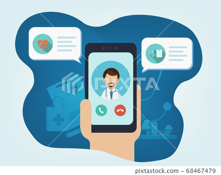 Online Doctor concept Online Doctor concept 68467479