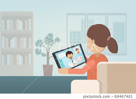 Online Doctor concept Online Doctor concept 68467481