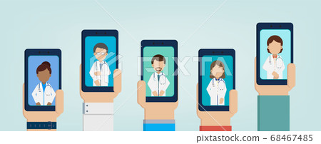 Online Doctor concept 68467485