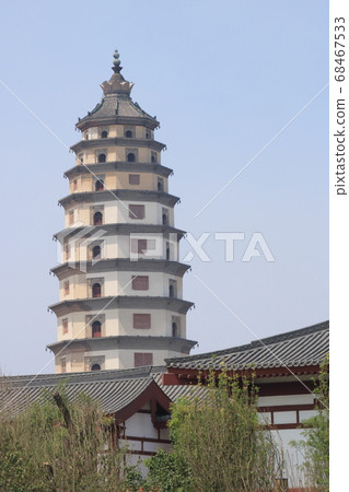 中國河北省開元寺塔 中國河北省開元寺塔 68467533