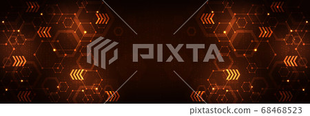 Vector background technology in the concept of data network. 68468523