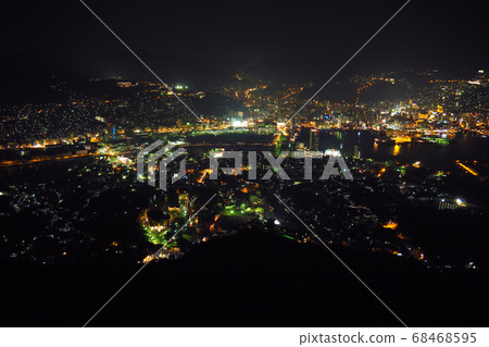 Night view of Nagasaki (flat-rate version: taken from Mount Inasa) 68468595