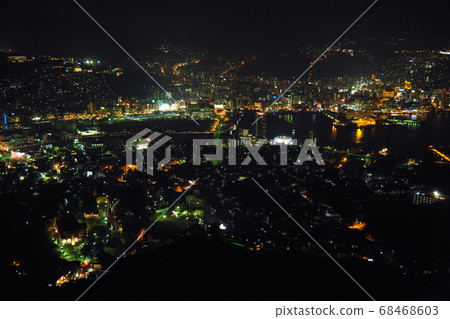 長崎的夜景（統一價格版：取自稻佐山） 68468603