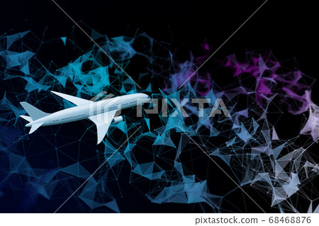 未來科技背景 68468876