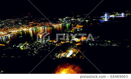 Night view of Nagasaki (flat-rate version: taken from Mount Inasa) Night view of Nagasaki (flat-rate version: taken from Mount Inasa) 68469063