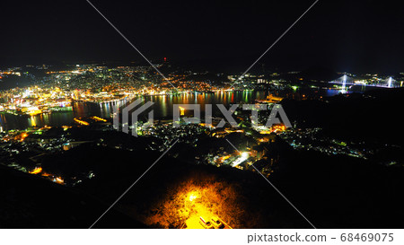 長崎的夜景(統一價格版:取自稻佐山) 長崎的夜景(統一價格版:取自稻佐山) 68469075