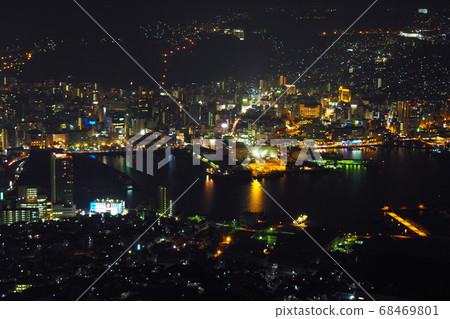 長崎的夜景(統一價格版:取自稻佐山) 長崎的夜景(統一價格版:取自稻佐山) 68469801