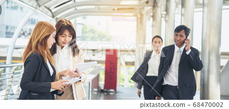 Team Meeting Group of people diversity multiethnic 68470002