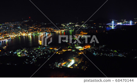 長崎的夜景(統一價格版:取自稻佐山) 長崎的夜景(統一價格版:取自稻佐山) 68470144