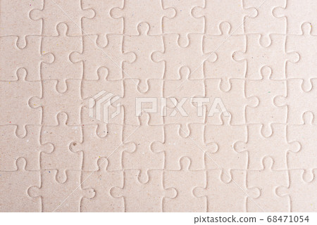 full white jigsaw puzzle 68471054