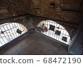World heritage skyline, staircase of Mangia tower in Siena, Italy 68472190