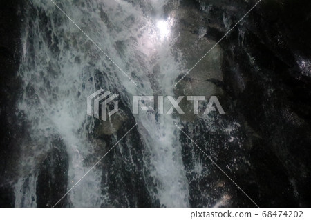 瀑布：源氏瀑布：源氏瀑布冷卻：大阪的100綠地：八公片野 68474202