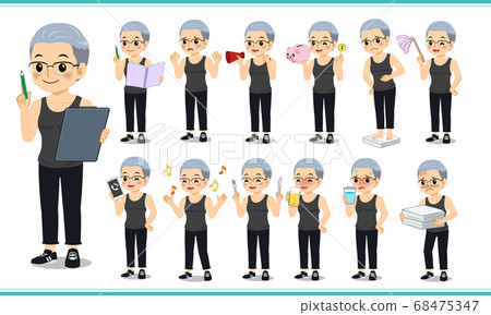 60, sixty, grandfather 68475347