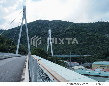 Fujitobashi Hinourabashi Hyogo Prefectural Road 568 Aioi Tsuboye Koen Line Cable-Stayed Bridge Fujitobashi Hinourabashi Hyogo Prefectural Road 568 Aioi Tsuboye Koen Line Cable-Stayed Bridge 68476339