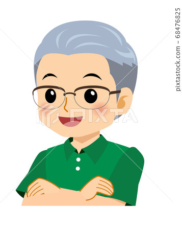 grandfather, elderly, male 68476825