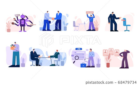 Search work set. Characters conclude business contract interview with new candidate. Search work set. Characters conclude business contract interview with new candidate. 68479734