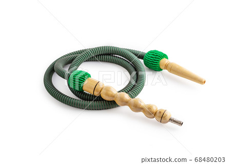 Isolated hose for water pipe or hookah Isolated hose for water pipe or hookah 68480203
