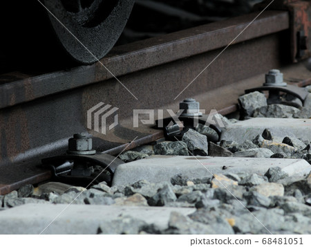 Railroad tracks and wheels Railroad tracks and wheels 68481051