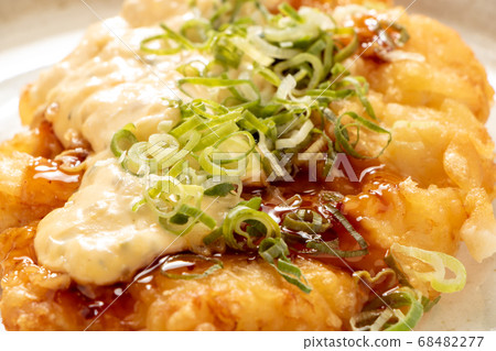 Chicken Nanban (with tartar sauce) up. Chicken Nanban (with tartar sauce) up. 68482277