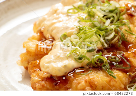 Chicken Nanban (with tartar sauce) up. Chicken Nanban (with tartar sauce) up. 68482278