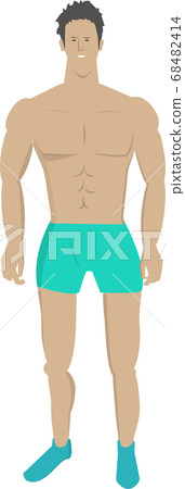 半裸的男人 半裸的男人 68482414