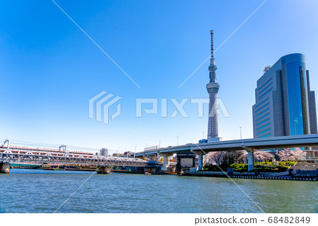 Sumida River and Skytree Sumida River and Skytree 68482849